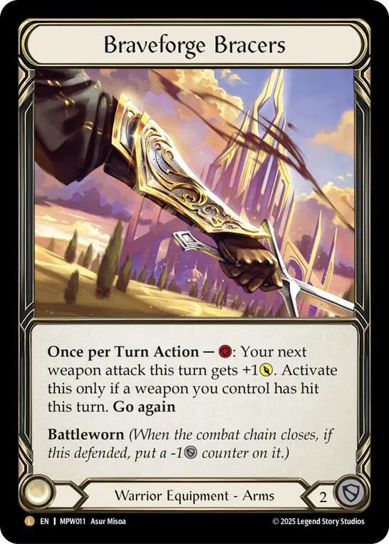Braveforge Bracers (MPW 011)