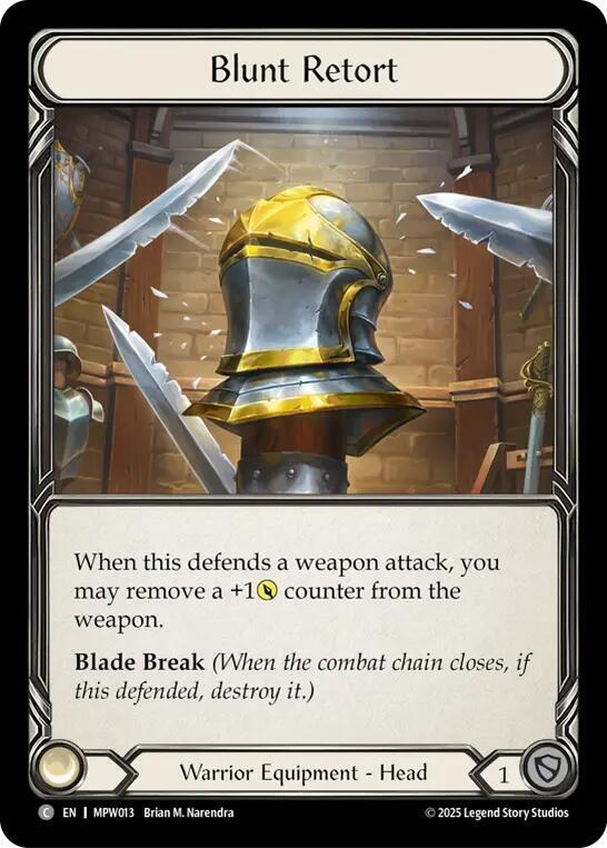 Blunt Retort (MPW 013)
