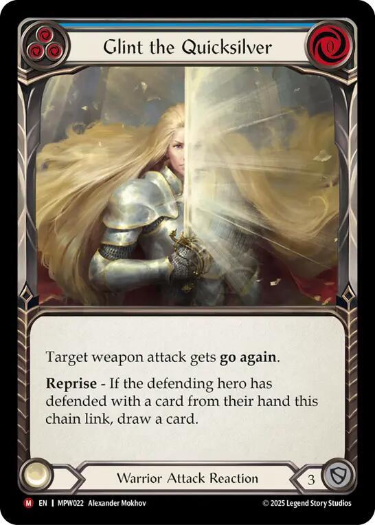 Glint the Quicksilver (Blue) (MPW 022)