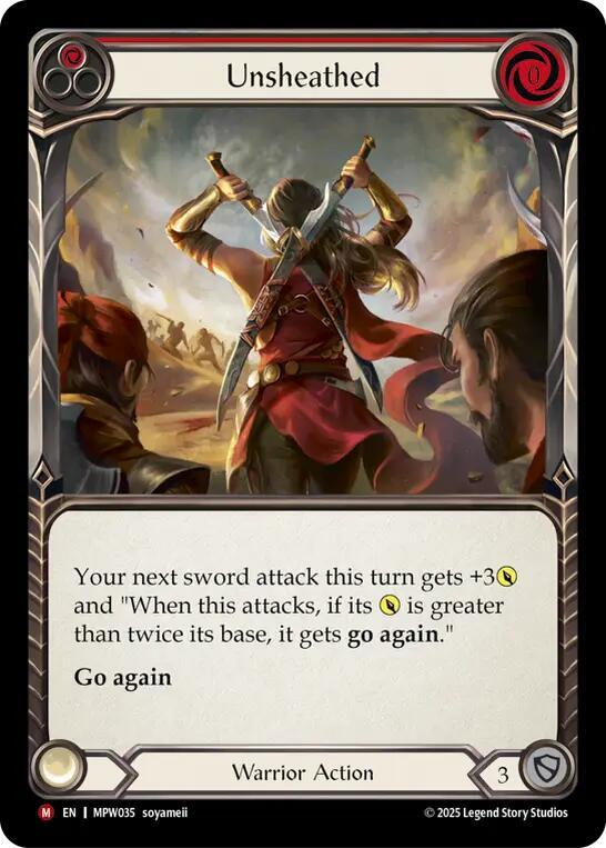 Unsheathed (Red) (MPW 035)