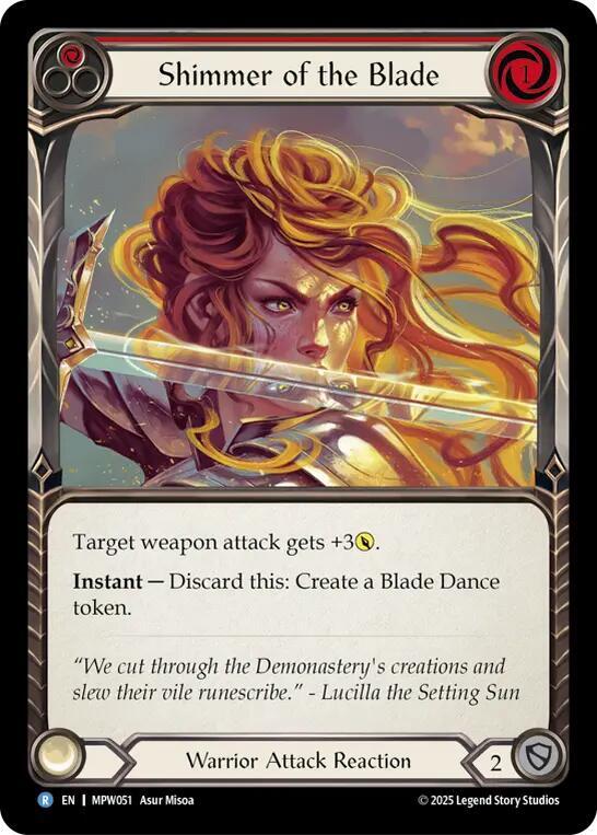 Shimmer of the Blade (MPW 051)