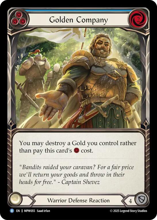 Golden Company (Blue) (MPW 055)