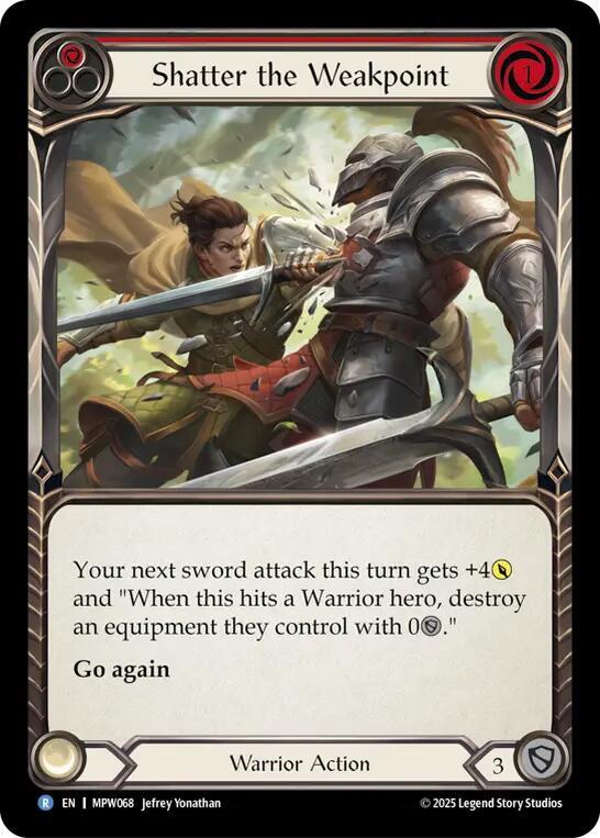 Shatter the Weakpoint (Red) (MPW 068)