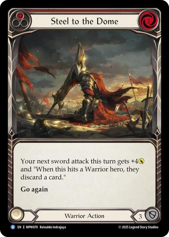 Steel to the Dome (Red) (MPW 070)