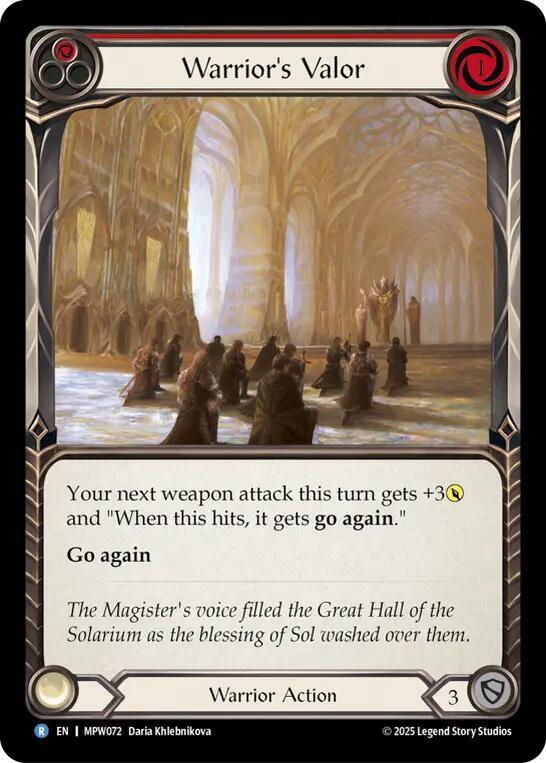 Warrior's Valor (MPW 072)