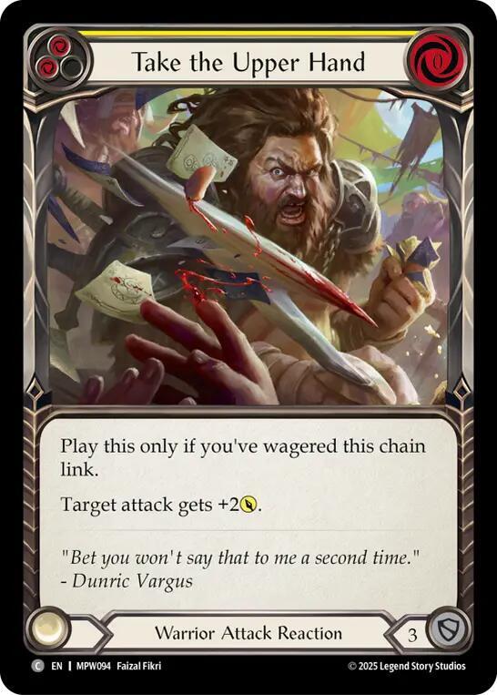 Take the Upper Hand (Yellow) (MPW 094)