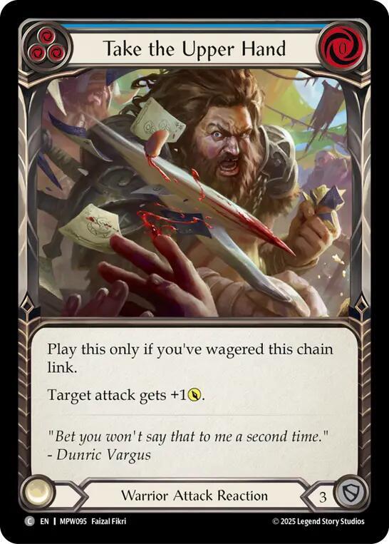 Take the Upper Hand (Blue) (MPW 095)