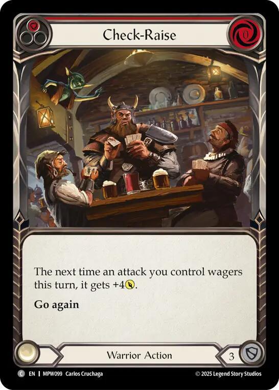 Check-Raise (Red) (MPW 099)