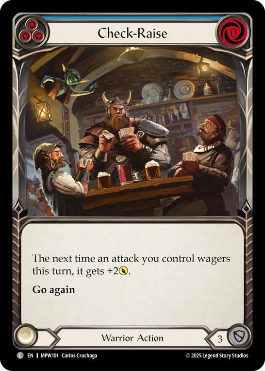Check-Raise (Blue) (MPW 101)