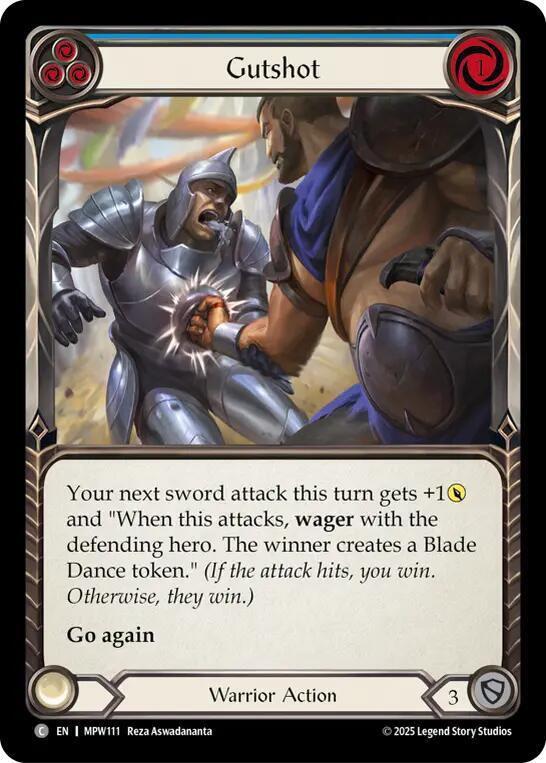 Gutshot (Blue) (MPW 111)