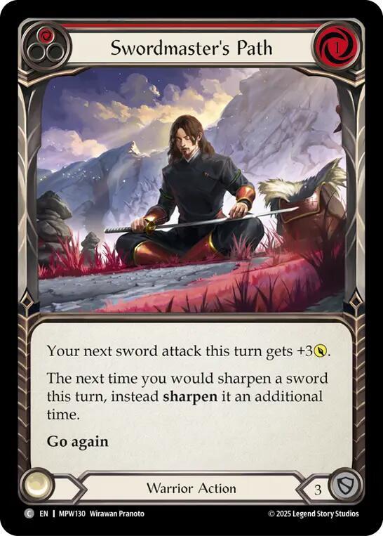 Swordmaster's Path (Red) (MPW 130)