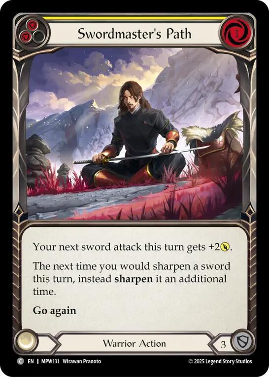 Swordmaster's Path (Yellow) (MPW 131)