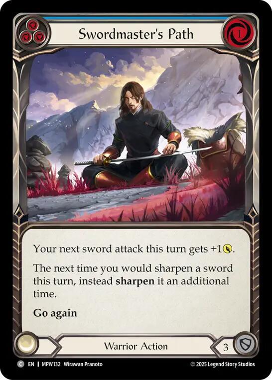 Swordmaster's Path (Blue) (MPW 132)