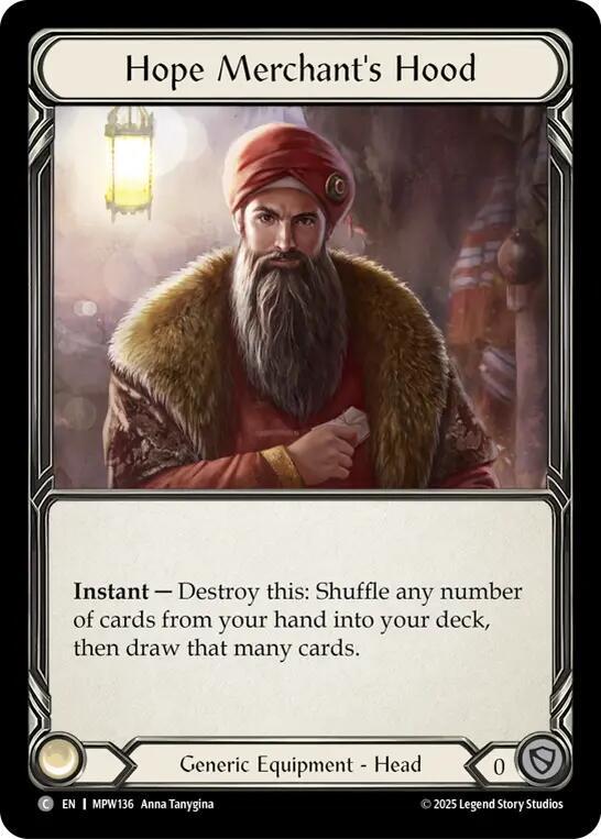 Hope Merchant's Hood (MPW 136)