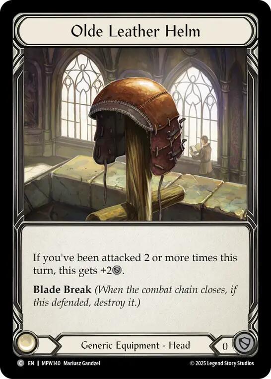 Olde Leather Helm (MPW 140)
