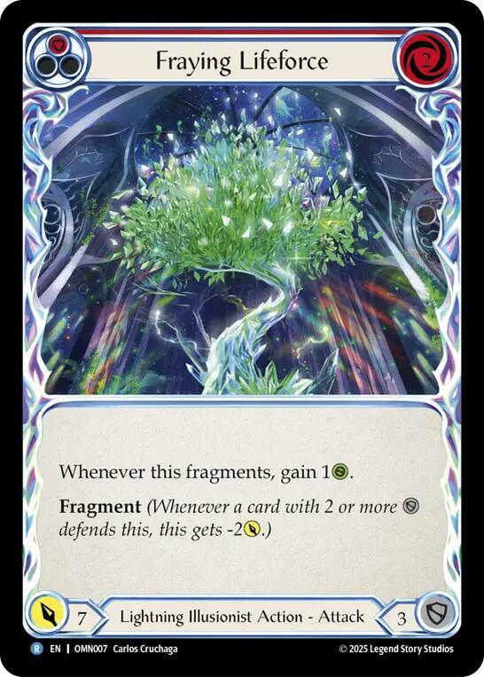 Fraying Lifeforce (OMN 007)