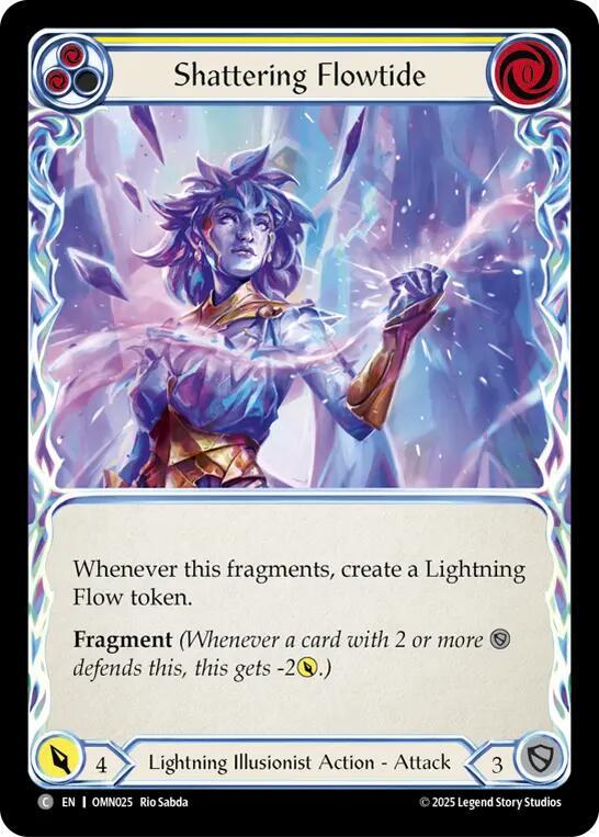 Shattering Flowtide (Yellow) (OMN 025)