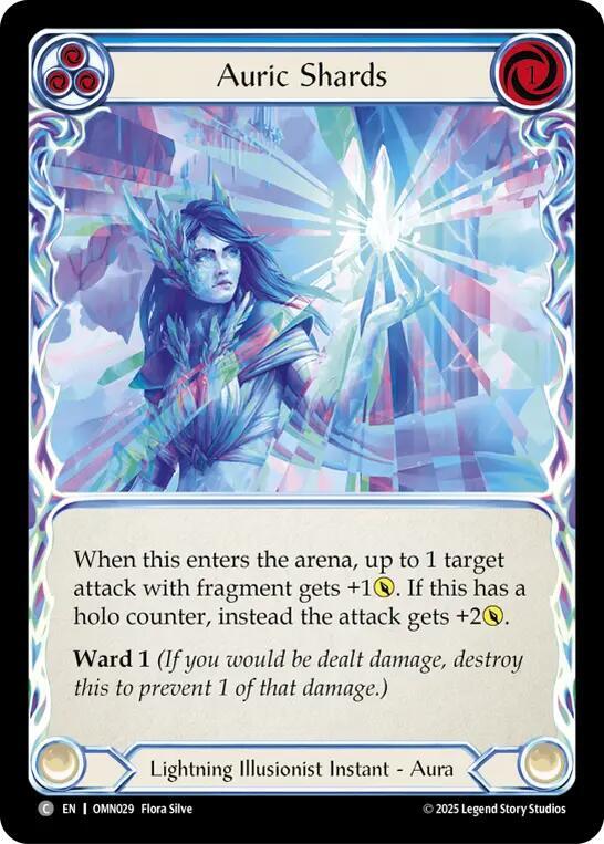 Auric Shards (Blue) (OMN 029)