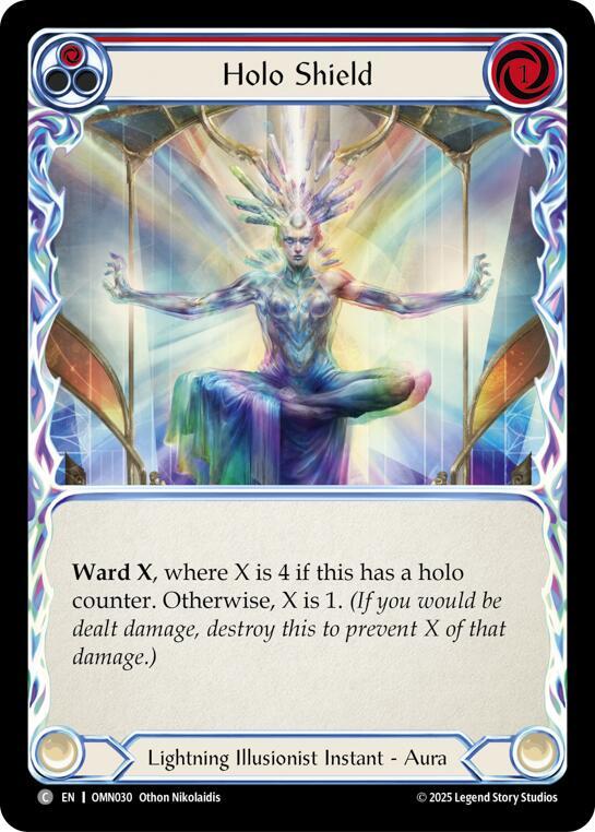 Holo Shield (Red) (OMN 030)