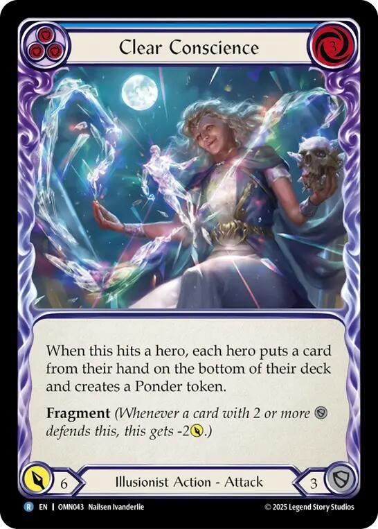 Clear Conscience (Blue) (OMN 043)
