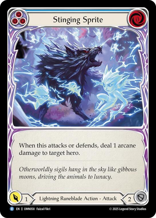 Stinging Sprite (Blue) (OMN 058)