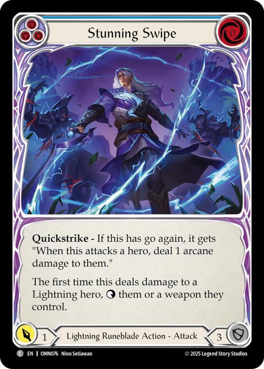 Stunning Swipe (Blue) (OMN 076)