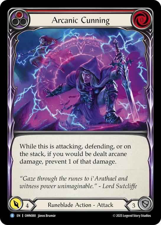Arcanic Cunning (Red) (OMN 088)