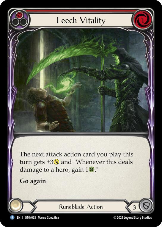Leech Vitality (Red) (OMN 093)