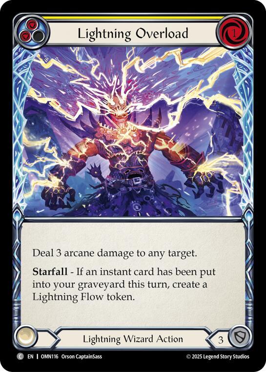 Lightning Overload (Yellow) (OMN 116)