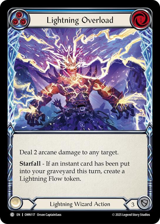 Lightning Overload (Blue) (OMN 117)
