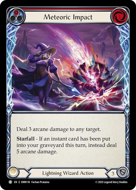 Meteoric Impact (Red) (OMN 118)