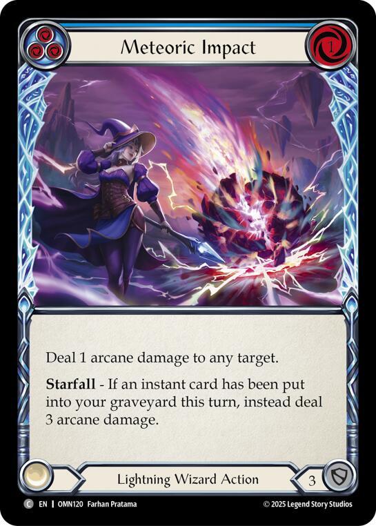 Meteoric Impact (Blue) (OMN 120)