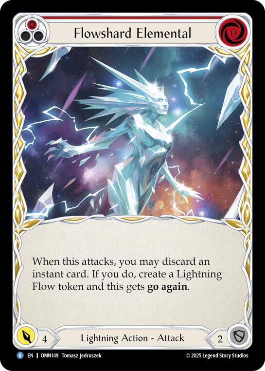 Flowshard Elemental (Red) (OMN 149)