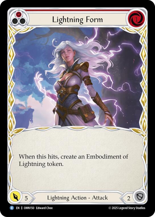 Lightning Form (Red) (OMN 150)