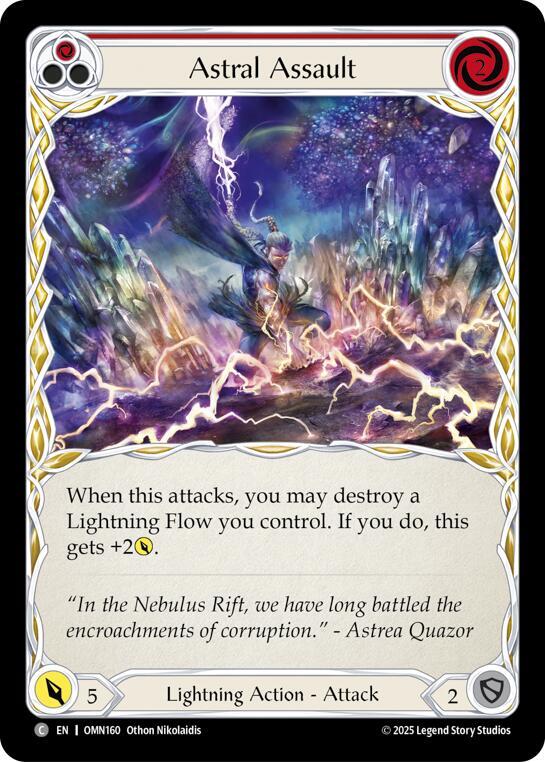 Astral Assault (Red) (OMN 160)