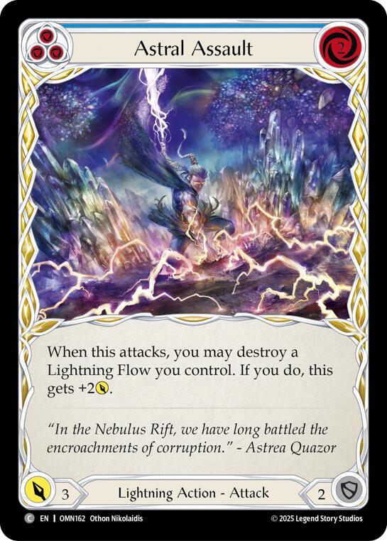 Astral Assault (Blue) (OMN 162)