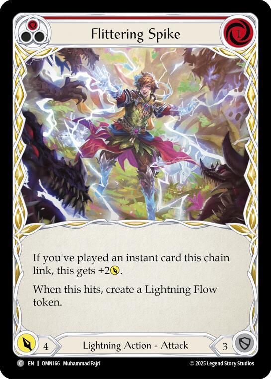 Flittering Spike (Red) (OMN 166)