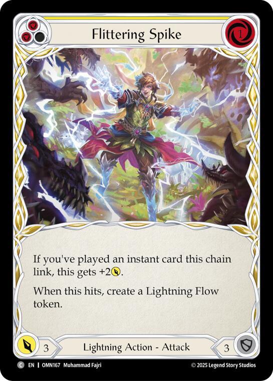 Flittering Spike (Yellow) (OMN 167)