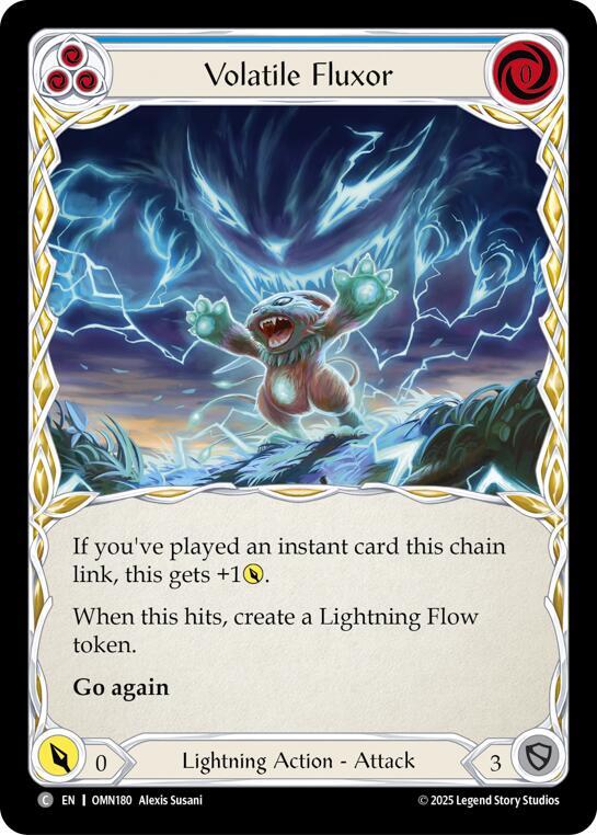 Volatile Fluxor (Blue) (OMN 180)