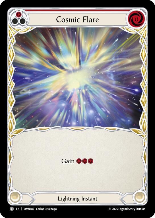 Cosmic Flare (Red) (OMN 187)