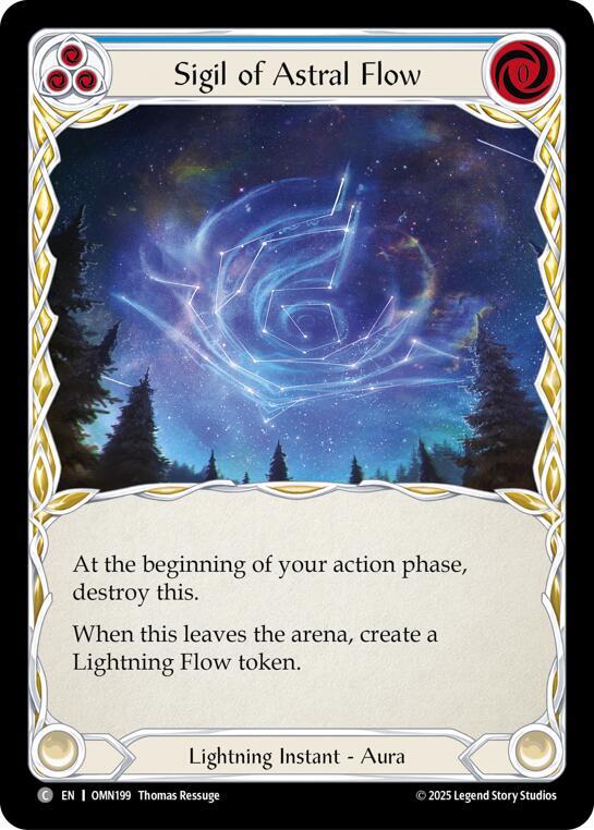 Sigil Of Astral Flow (Blue) (OMN 199)