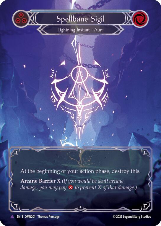 Spellbane Sigil (Blue) (Marvel) (OMN 201-T695257)