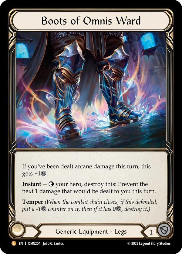 Boots of Omnis Ward (OMN 204)