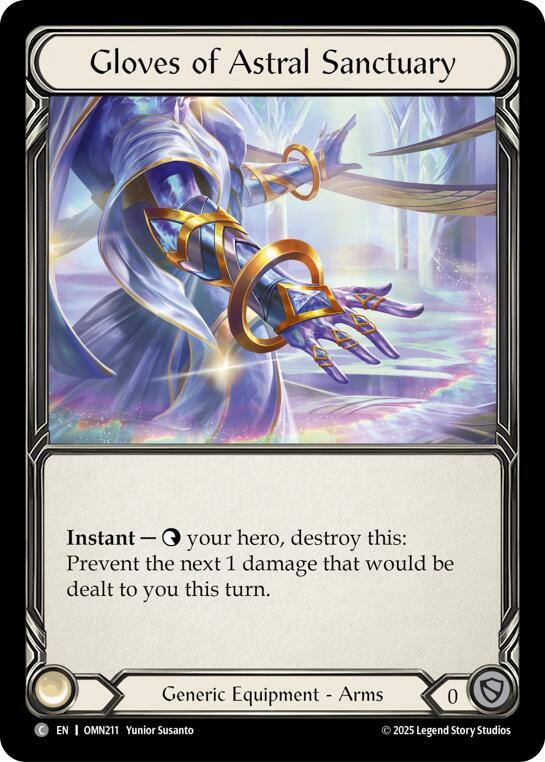 Gloves Of Astral Sanctuary (OMN 211)
