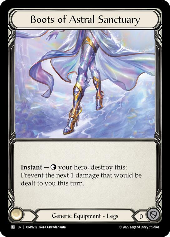 Boots Of Astral Sanctuary (OMN 212)