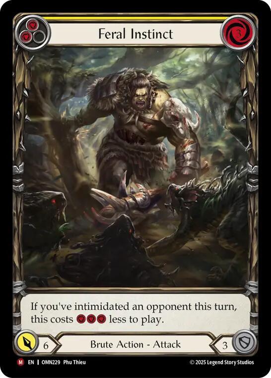 Feral Instinct (Extended Art) (OMN 229-T693423)