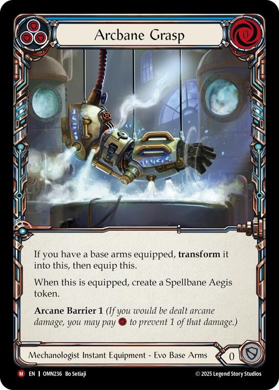 Arcbane Grasp (Blue) (OMN 236)