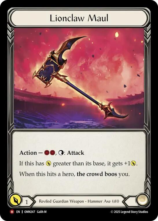 Lionclaw Maul (OMN 247)