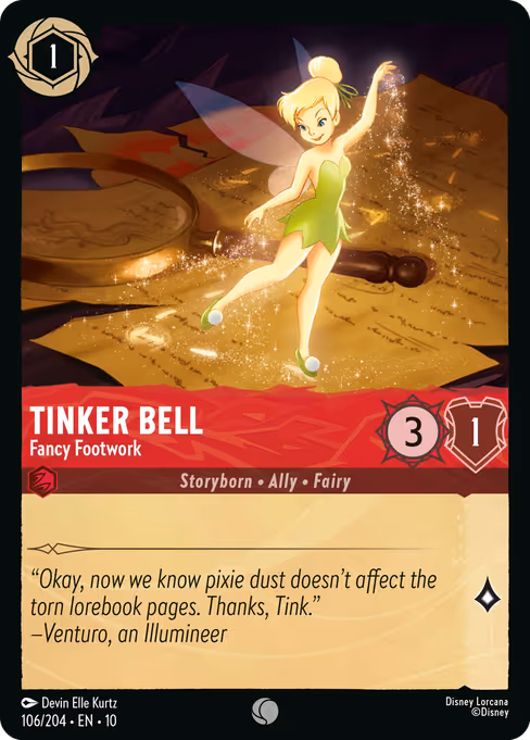 Tinker Bell - Fancy Footwork (WIW 106)