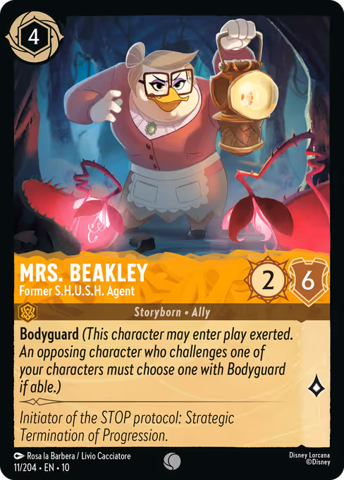 Mrs. Beakley - Former S.H.U.S.H. Agent (WIW 11)